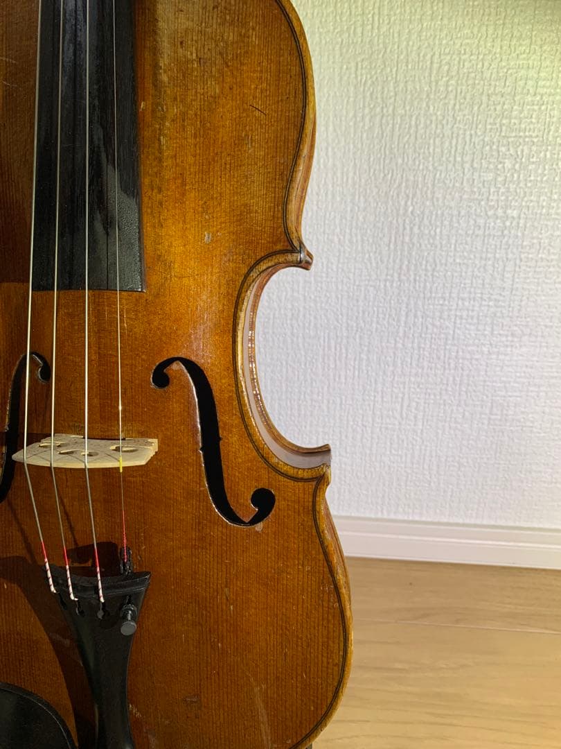 チェコ製　4/4 バイオリン　虎杢　reinhold geipel sohn