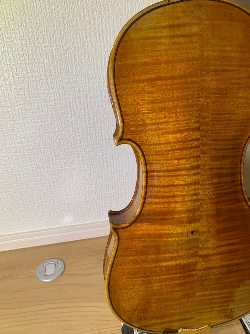 チェコ製　4/4 バイオリン　虎杢　reinhold geipel sohn