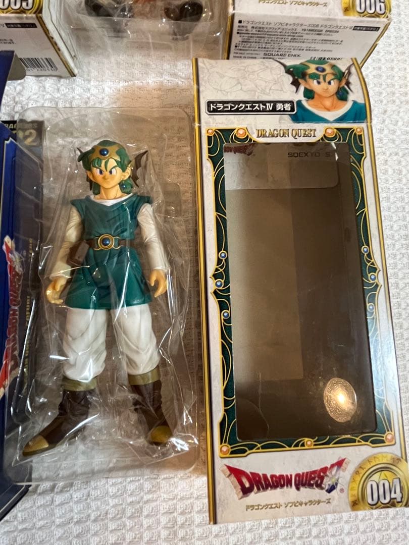 ドラゴンクエスト Ⅰ Ⅱ Ⅲ Ⅳ Ⅴ Ⅵ ソフビキャラクターズ　主人公　勇者