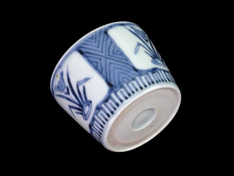 古伊万里 染付 水仙の図 蕎麦猪口 A115AS-fbtm - メルカリ