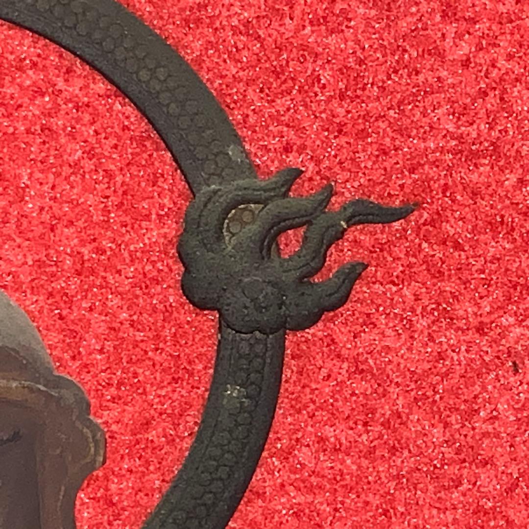 2326時代不明古い仏像⬛️韋駄天/勝負運⬛️木像木造置物御