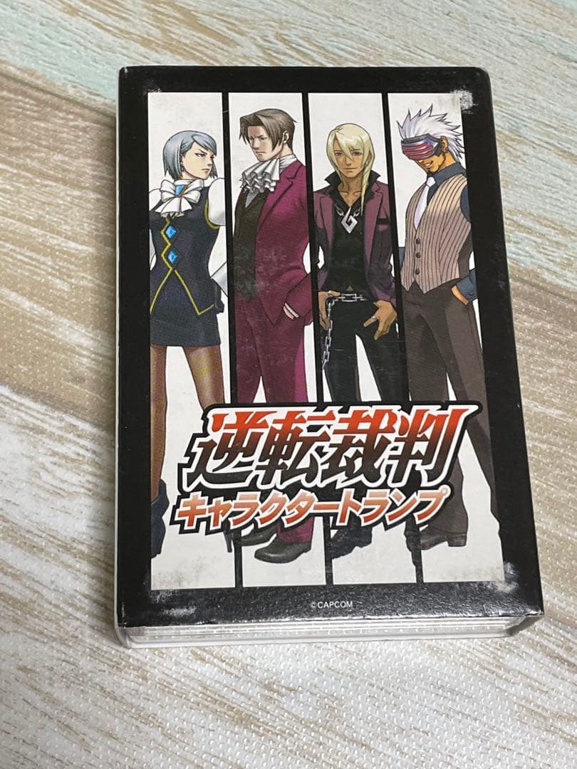 逆転裁判 キャラクタートランプ - メルカリ