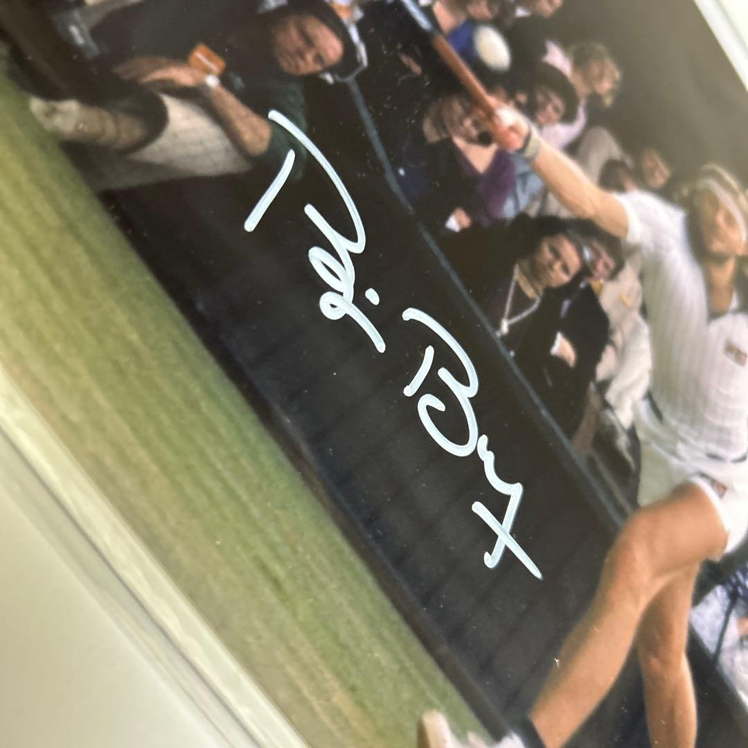 テニス　男子　ビョルン・ボルグ 証明書付き　直筆サイン入りフォト