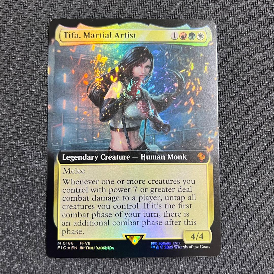 MTG FIC《格闘家、ティファ》英語版 拡張アートfoil