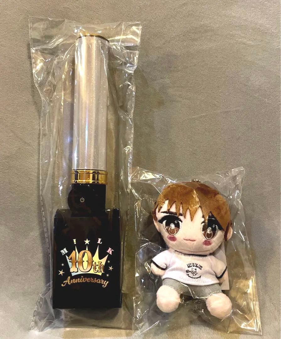 M!LK 山中柔太朗 10th Anniversary ペンライト＆ぬいぐるみ M!LK ペン