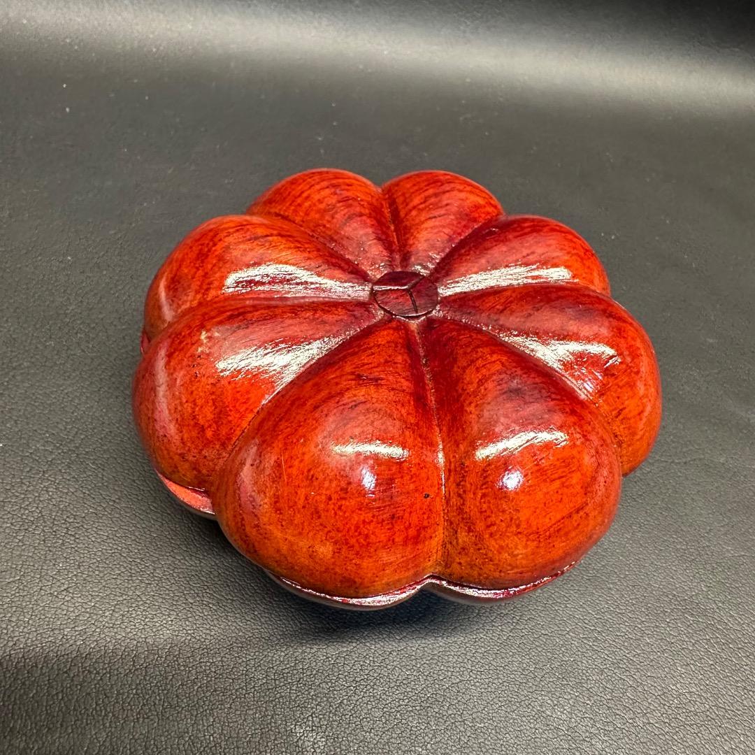 ♡Ea右1004 時代 硯 すずり 中国 端渓硯 南瓜 習字道具