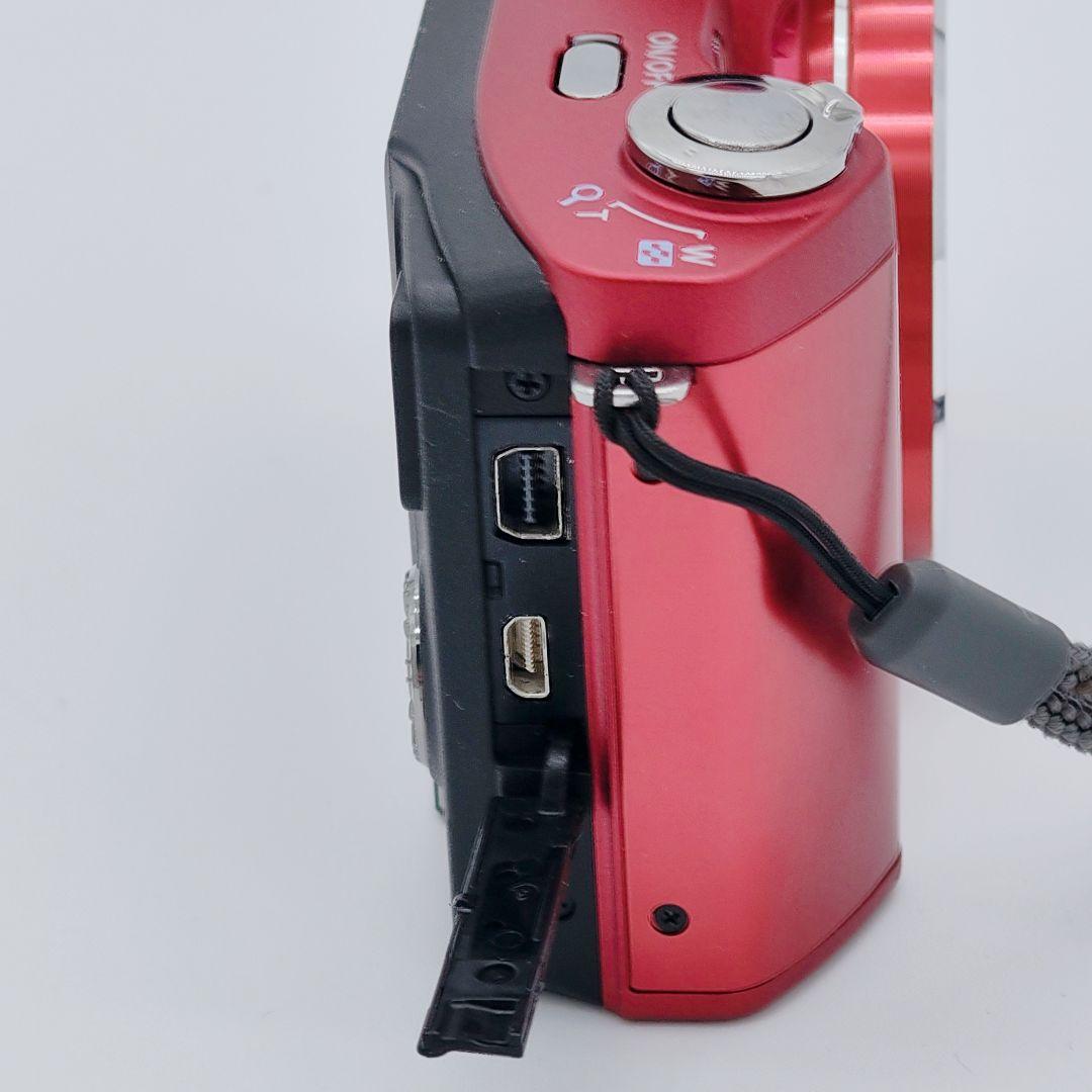 動作確認済み】OLYMPUS SZ-14 デジタルカメラ レッド 24倍ズーム
