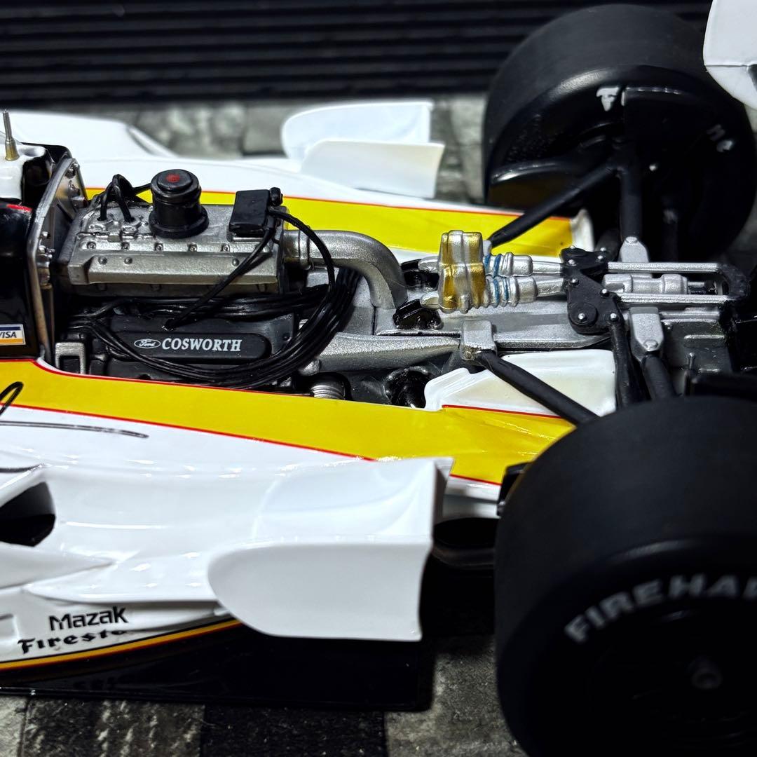 ブライアン・ハータ サイン入り 1/18 Action レイナード 99i