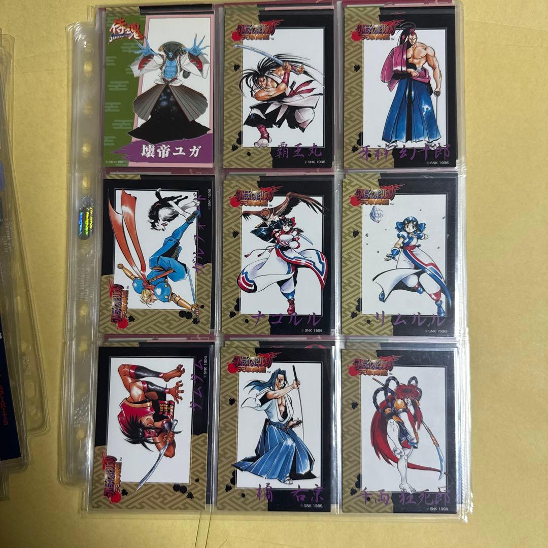 SNK ゲーメスト　コレクション　トレーディング　カード　kof 餓狼　サムスピ