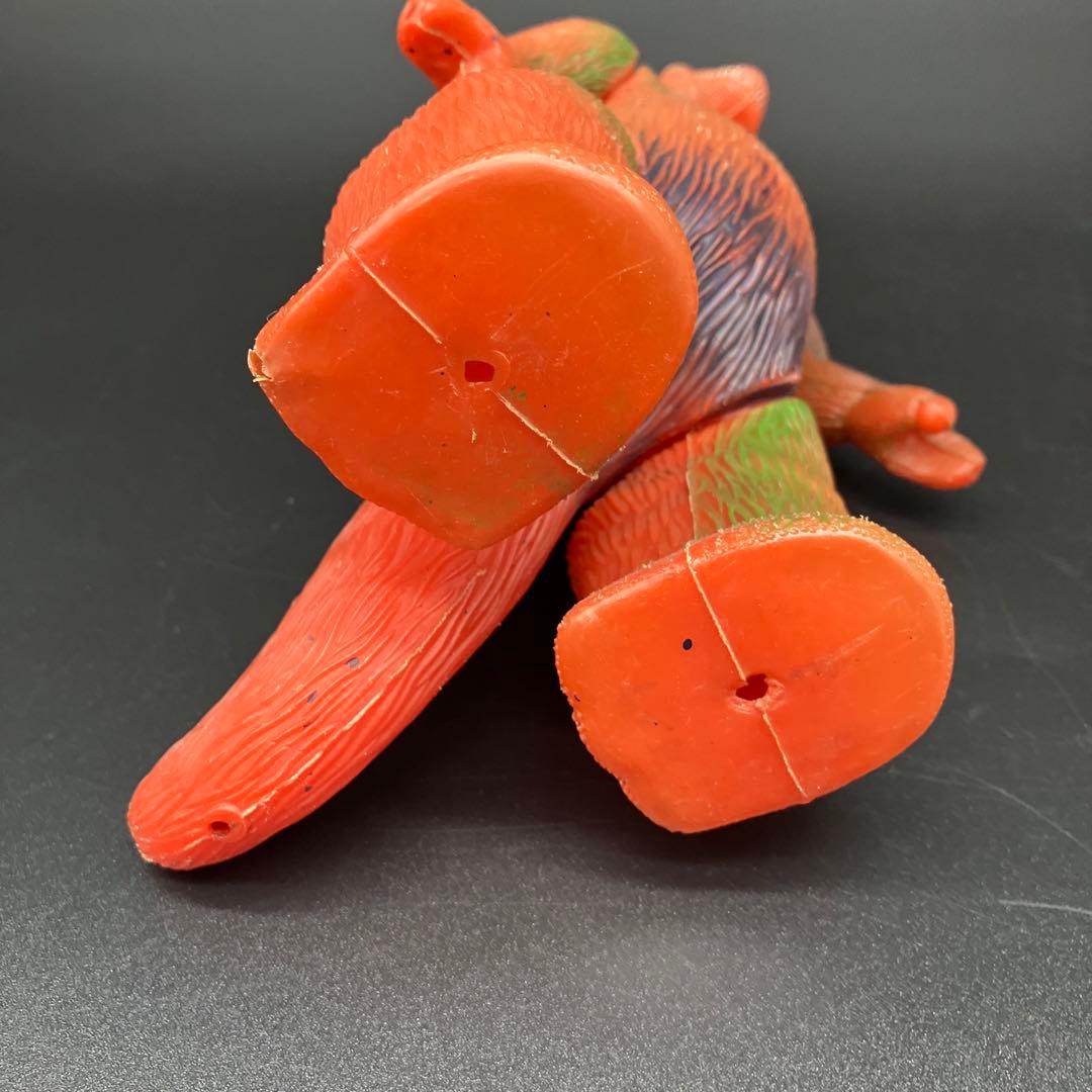 ゴジラ ポリ製 無版権 パチ怪獣 フィギュア 昭和レトロ　当時物　レア　パチモン