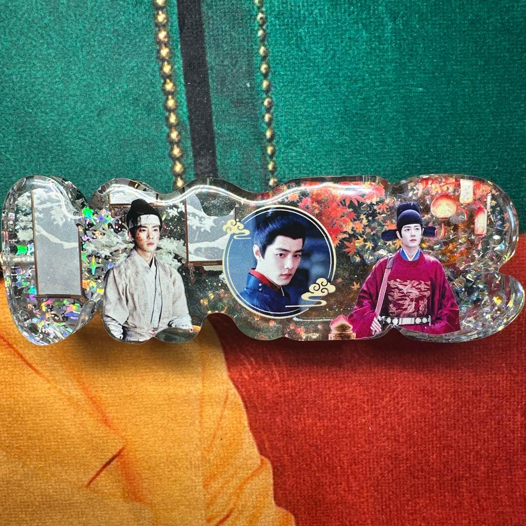 王一博 厚いレジン置物です&バッグチャームに&ナイトライトにもなります