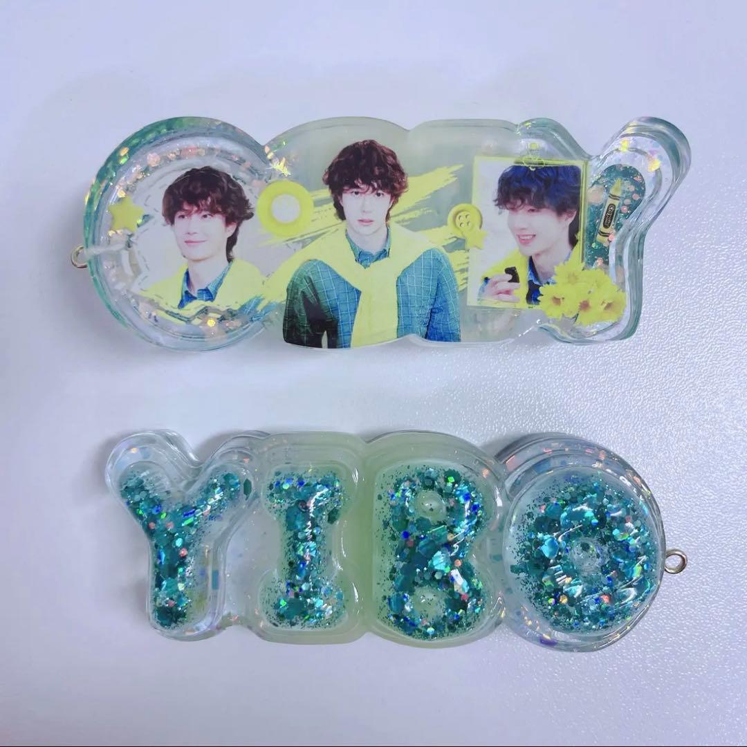 王一博 厚いレジン置物です&バッグチャームに&ナイトライトにもなります