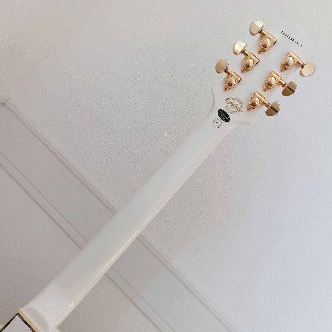 Epiphone Les Paul Custom PRO ホワイト ｜美品