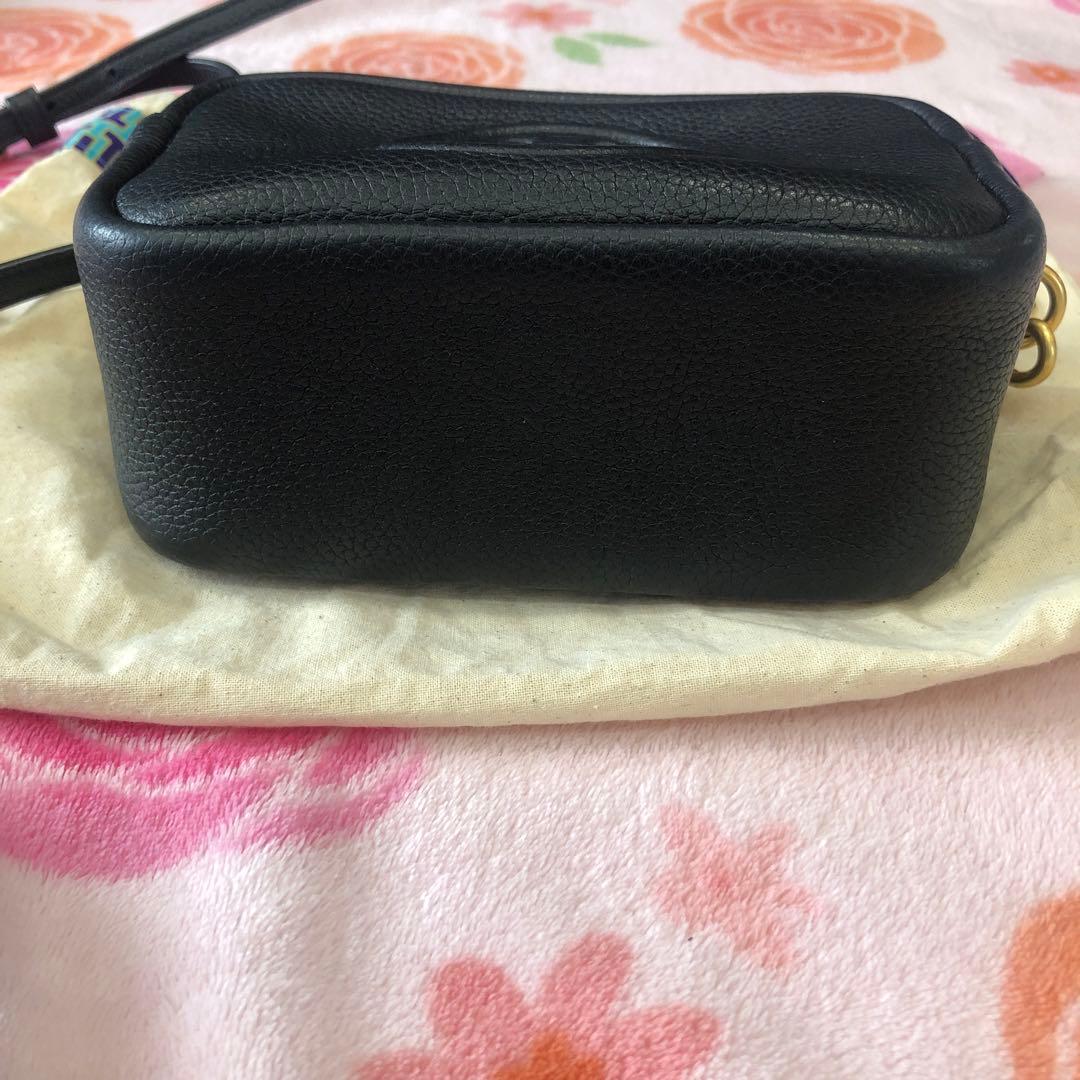 【週末値下げ】Tory Burch ブラックレザーショルダーバッグ