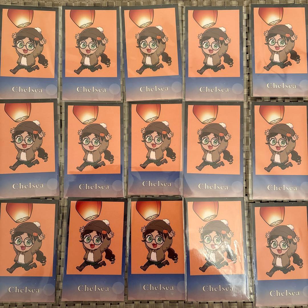 Dr.stone チェルシー ミニイラストカード スカイランタン マルイ 15枚