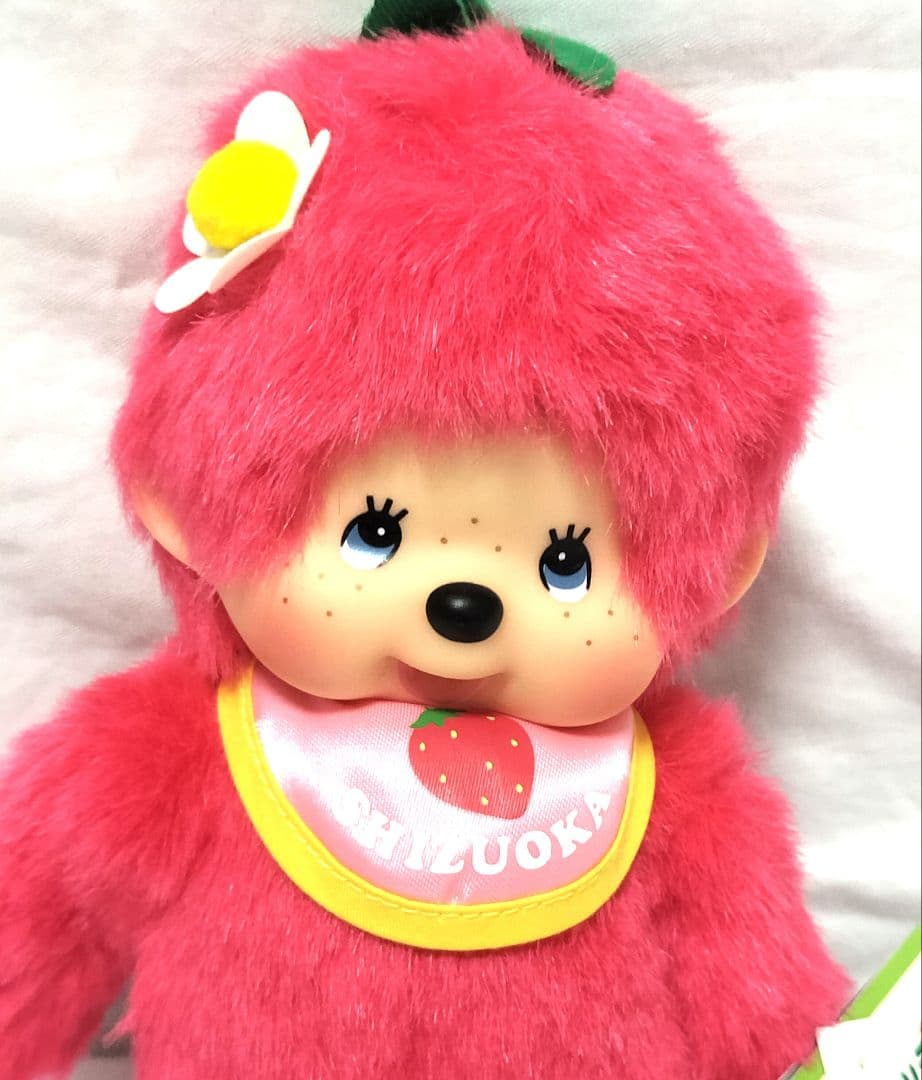 モンチッチ ぬいぐるみ いちご 静岡限定 レア タグ付き セキグチ レア