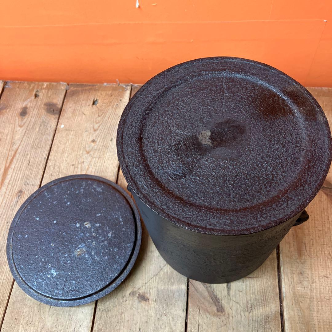 D-5 茶道具 茶道 釜 雲龍釜 釣釜 風炉釜 菊地政光 伝統工芸士