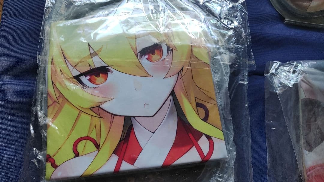 装甲悪鬼村正 足利茶々丸 C87茶々丸セット　立体マウスパッド　ピローケース