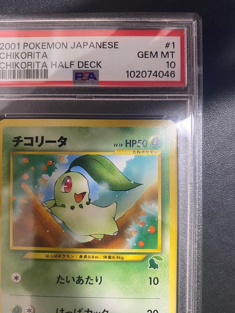 チコリータ　イントロパック PSA10 旧裏 ポケモンカード　世界で19枚