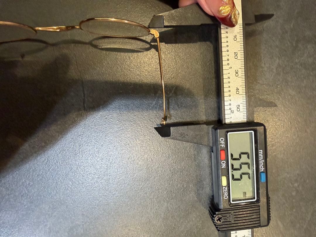 K14 ヴィンテージ 丸型 折畳眼鏡（ケース付） - メルカリ