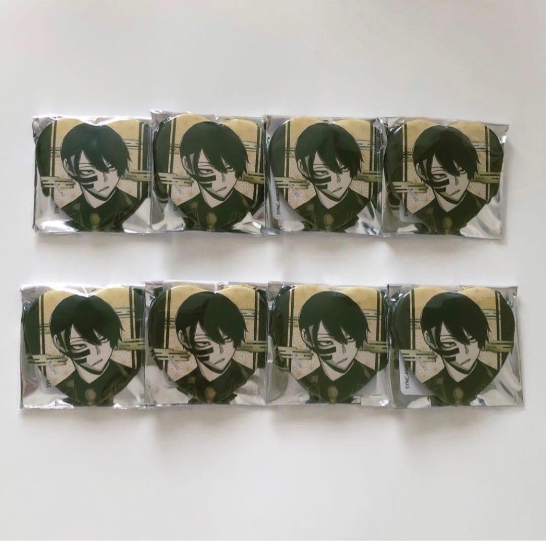 桃源暗鬼 ハート型缶バッジ 無陀野無人 - メルカリ