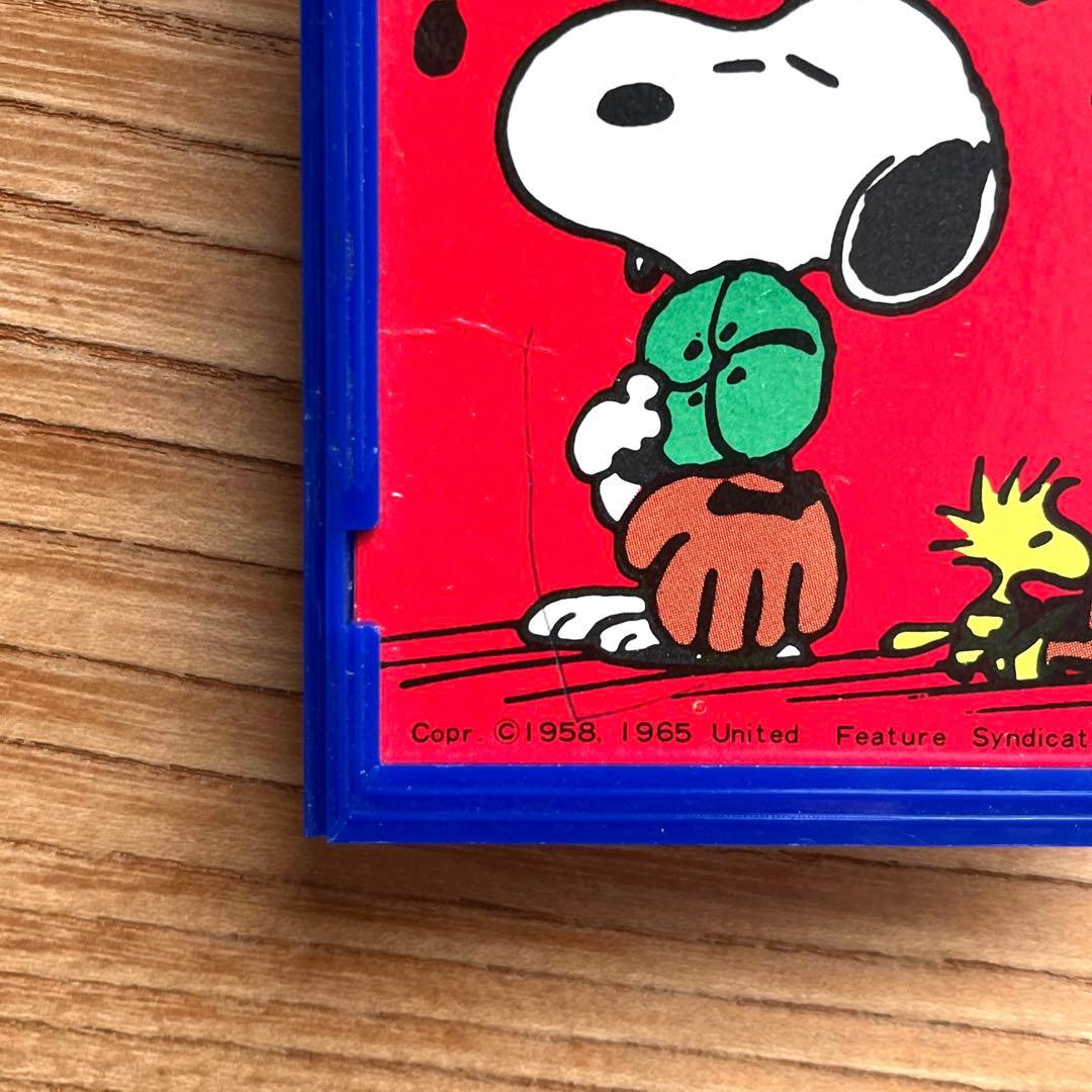 スヌーピー プラケース 空き箱 昭和レトロ 森永チャミーチョコレート