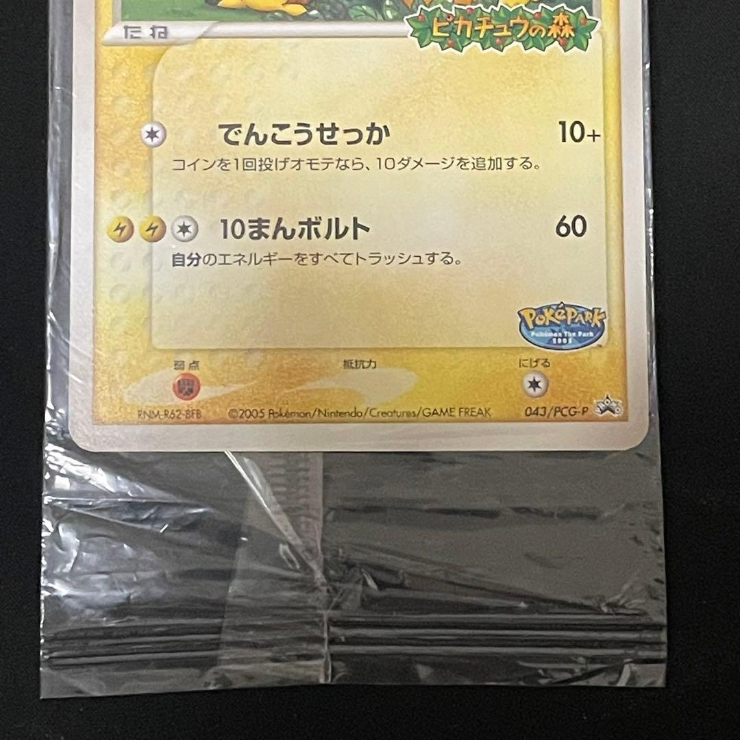r*i様 ポケパークのピカチュウ PROMO PCG-Pプロモカード ②
