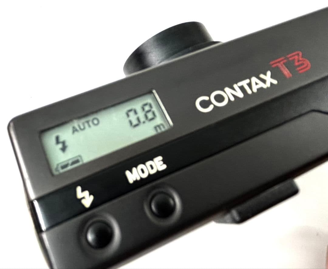 動作確認済】元箱付 CONTAX T3 BLACK Sonnar 35/2.8