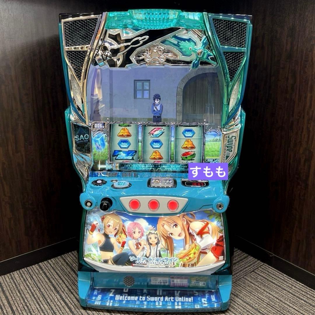 スロット実機SAO ソードアート・オンラインピクニックパネルスマスロ