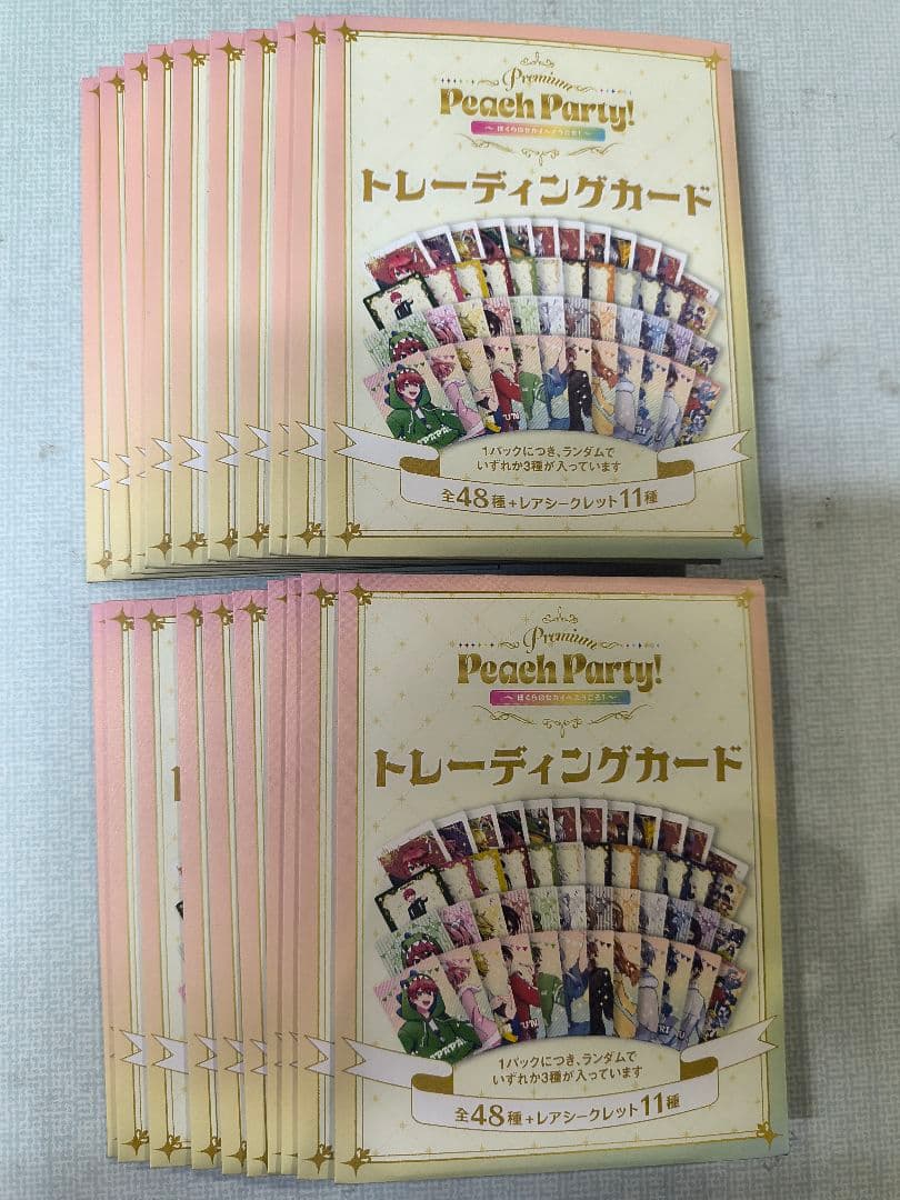 カラピチ　PremiumPeachPartyトレカ　40パック カラピチ PremiumPeachPartyトレカ 40パック カラピチ