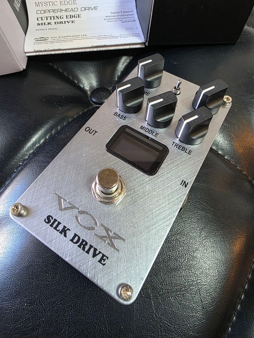 ギター VOX SILK DRIVE VALVENERGY SILK DRIVE - Vox Amps