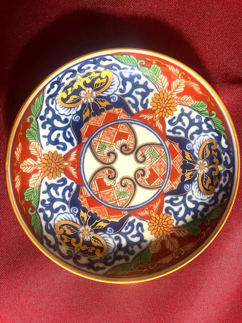 有田 其泉 古伊万里様式 琳派金彩色絵小皿 5客 - メルカリ