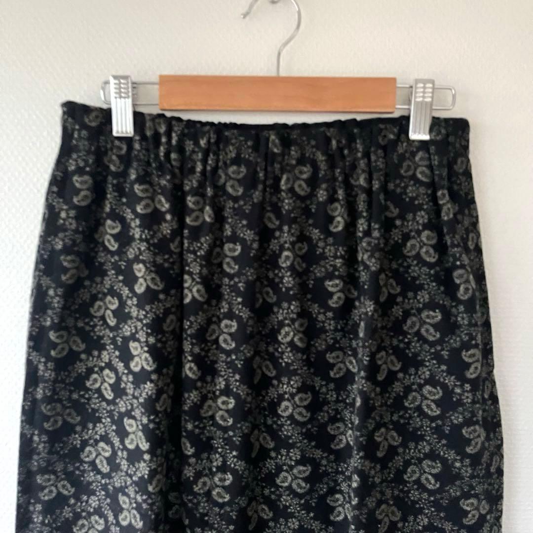 tricot COMME des GARCONS 花柄　スカート　ウールスカート