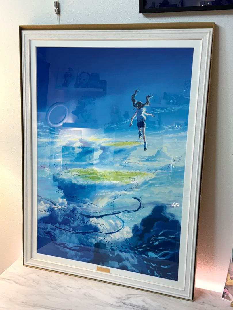 天気の子　B2 額縁イラスト