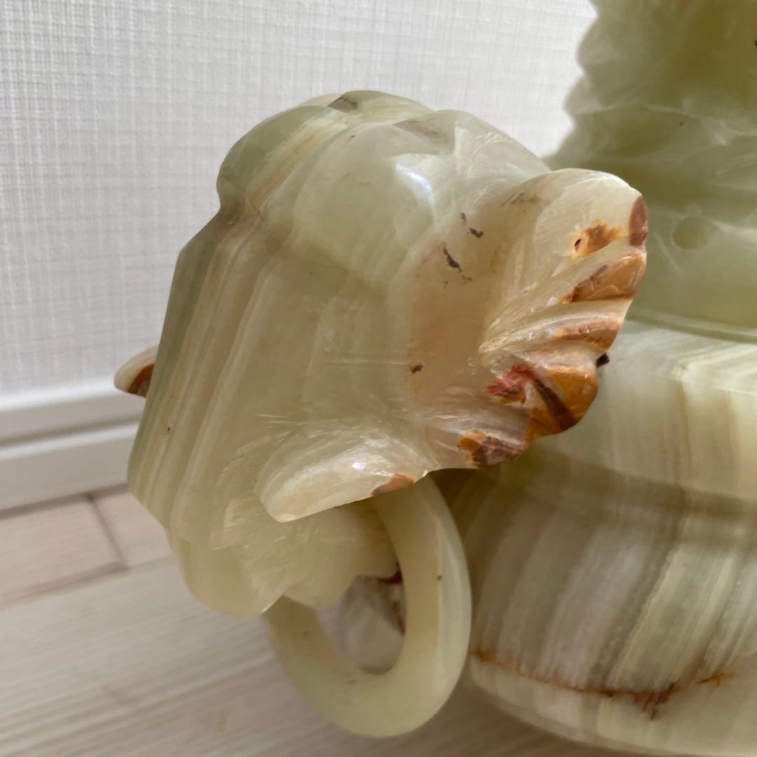 香炉台 石香炉 中国美術 香炉 骨董 大理石 メノウ - メルカリ