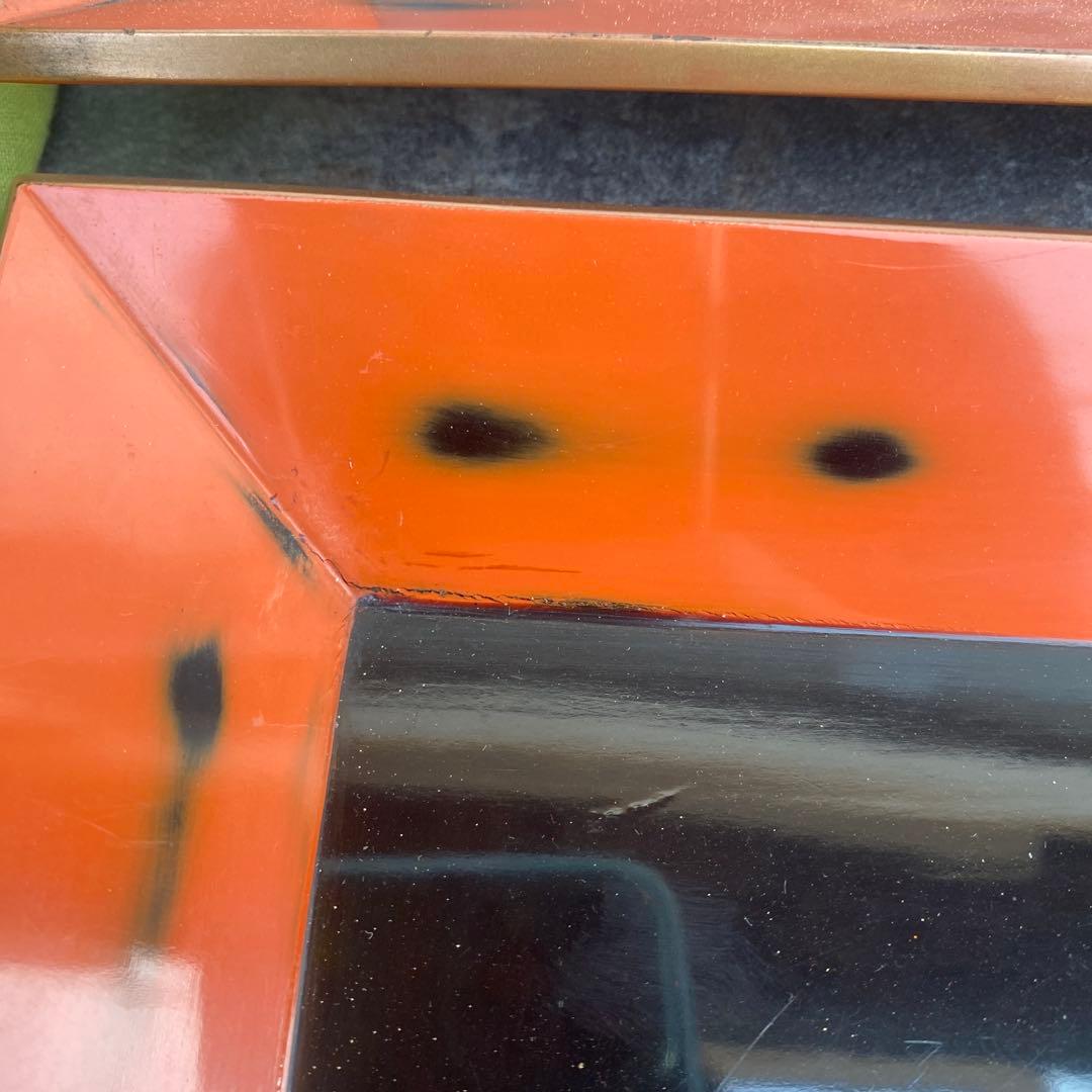 漆器盆セット 2枚 松鶴蒔絵 古美術 アンティーク