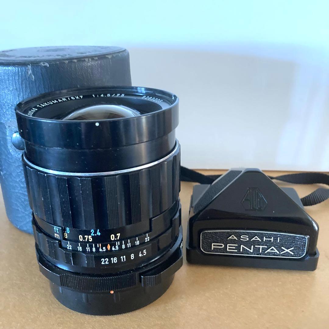 PENTAX 67Ⅱ レンズ5本 フラッシュ ペンタックス TTL PENTAX 67