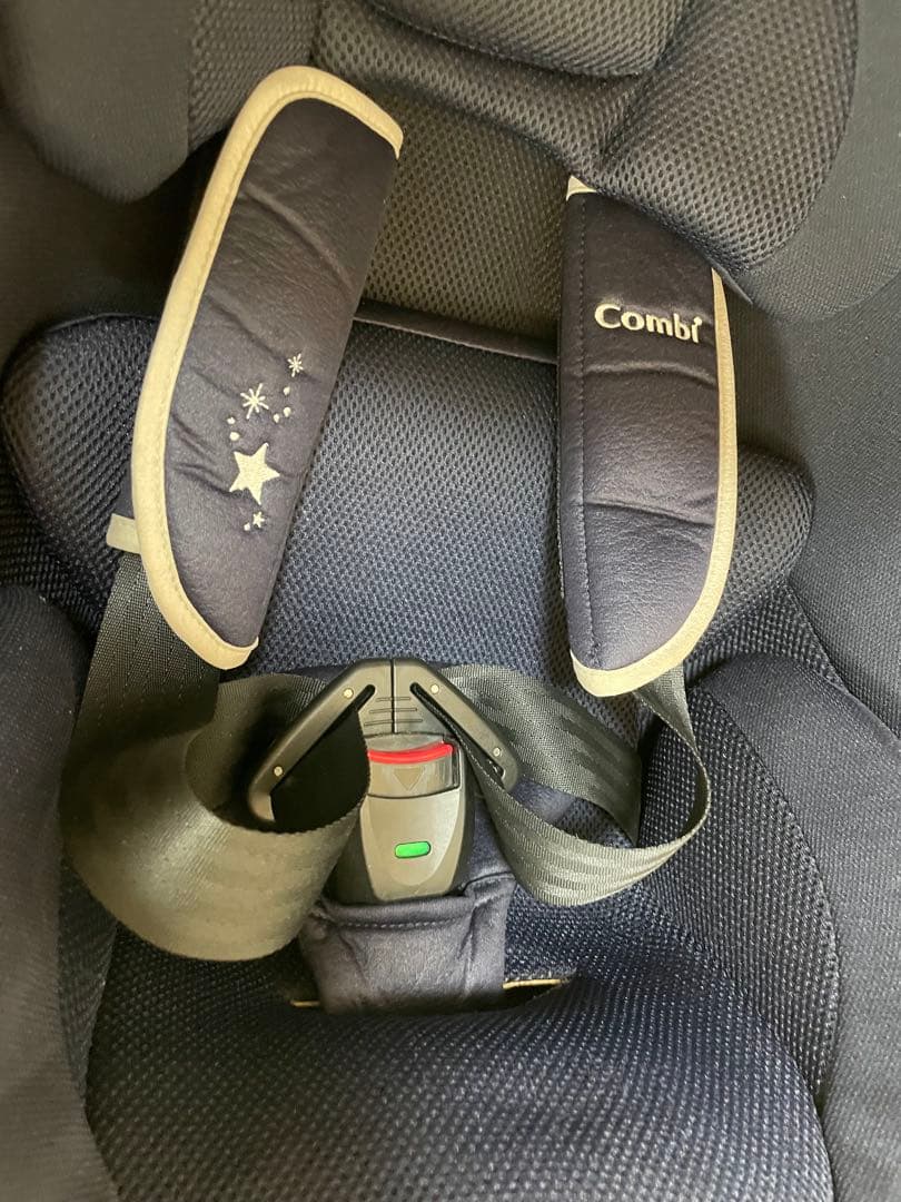 美品　綺麗　コンビ　クルムーヴ　シンプライト　 ネイビー チャイルドシート