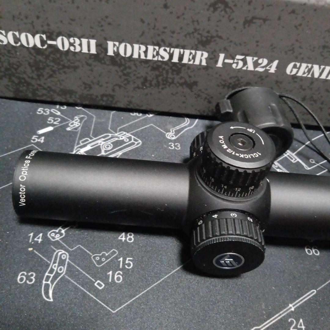 vector optics forester gen2 1-5×24 scoc