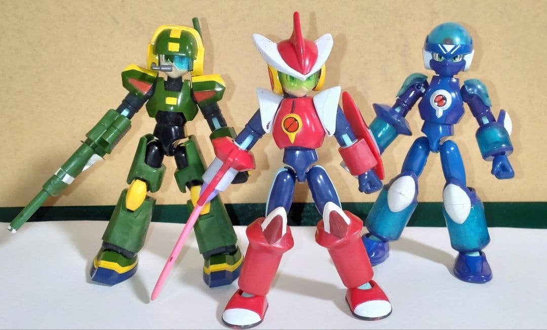ロックマンエグゼ ソウルユニゾンモデル×3＋バトルチップ＋α
