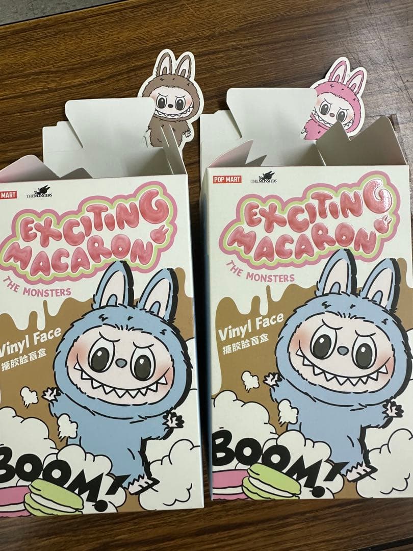 POPMART LABUBU THE MONSTERS マカロンぬいぐるみ