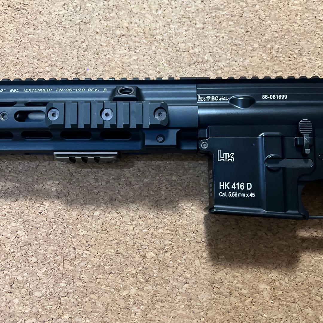 HK416デルタ 次世代電動ガン GATE TITANカスタム 美品