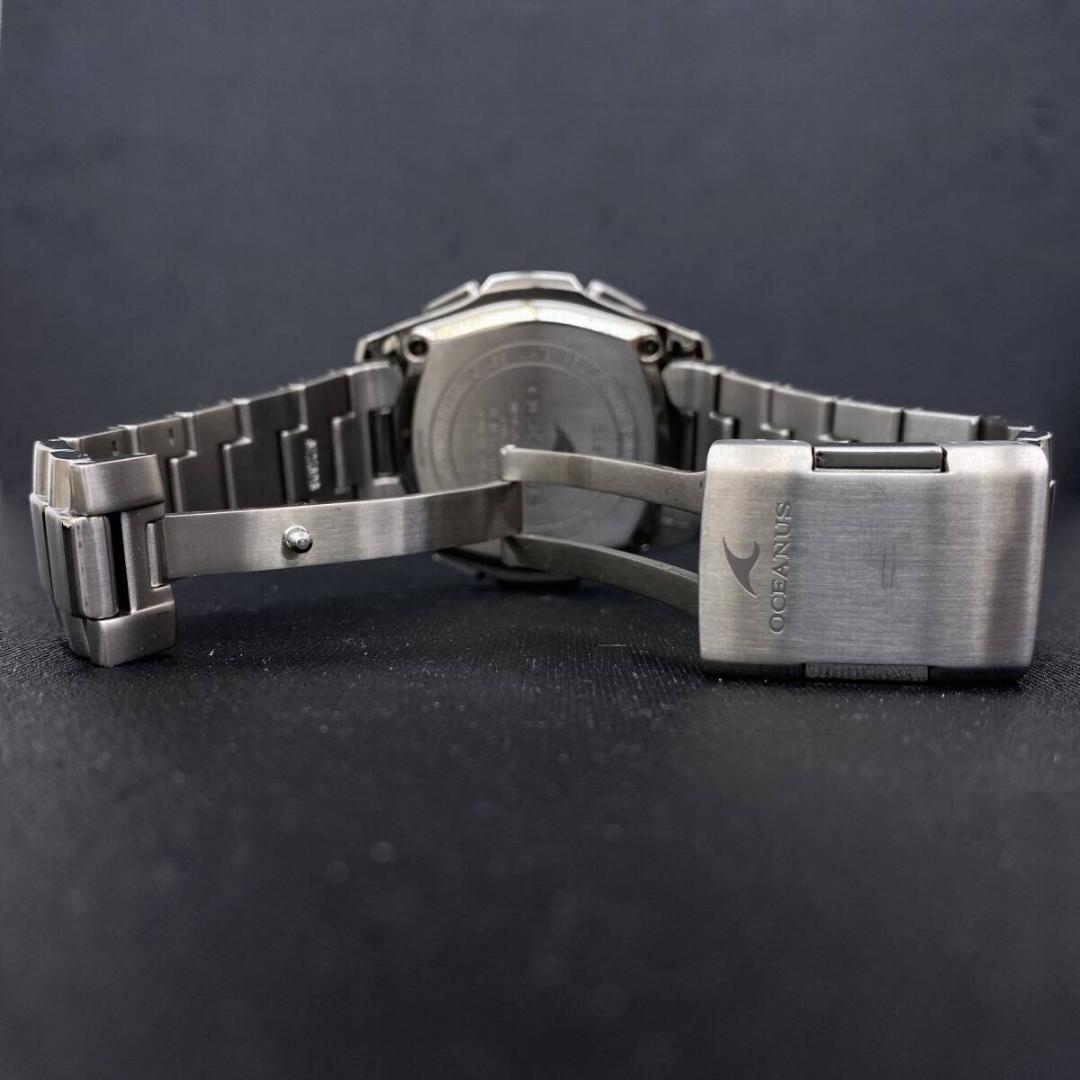 ジャンク CASIO OCEANUS OCW-T100 クォーツ 腕時計