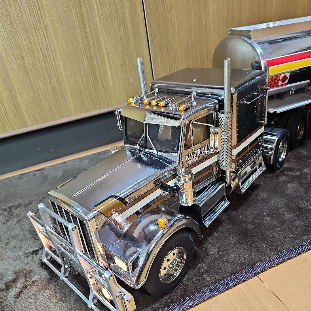 タミヤ1/14 キングハウラー、ヒューエルタンクトレーラー セット