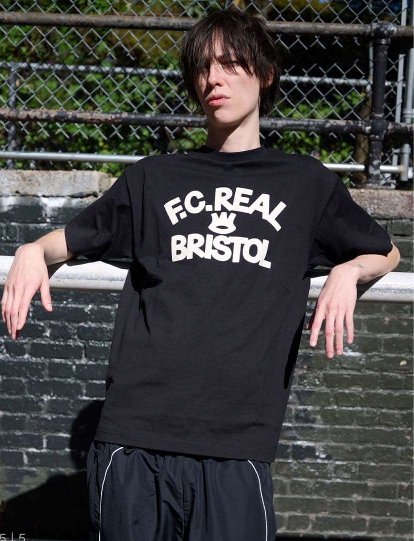 新品 F.C.Real Bristol ERIC HAZE: CROWN TEE