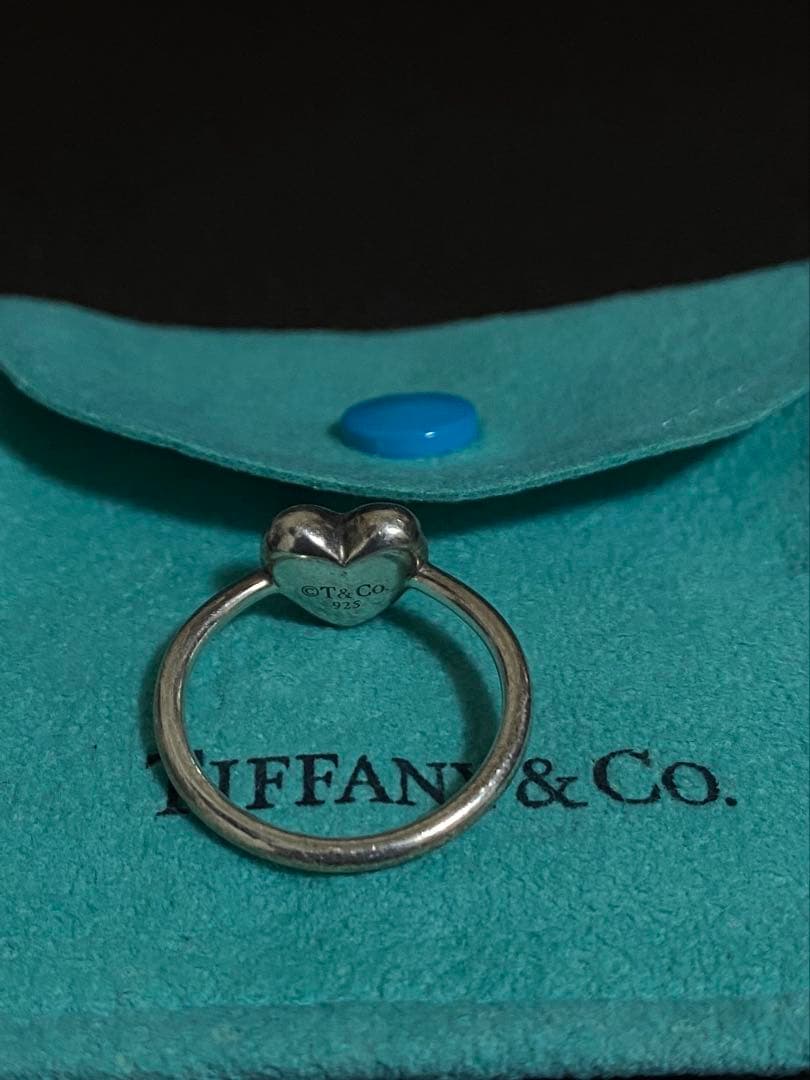 ティファニー Tiffany&Co. ハートリング 指輪 シルバー925