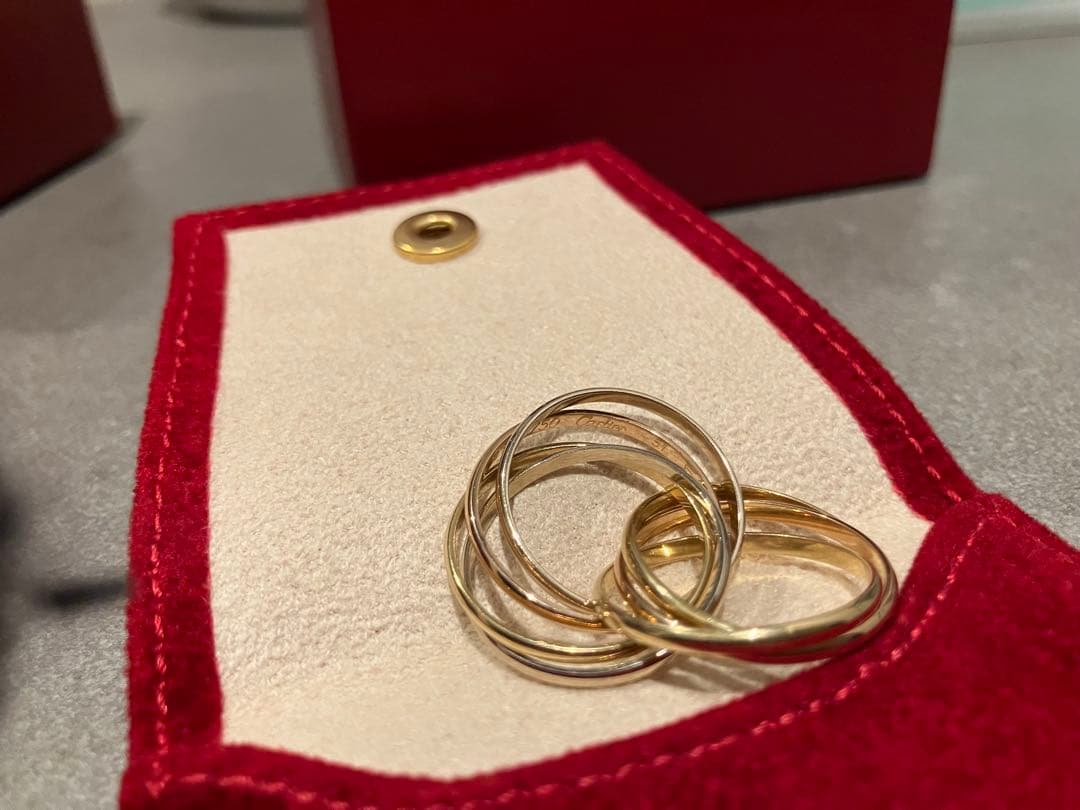 本日のみ出品　希少　カルティエ　トリニティ7連