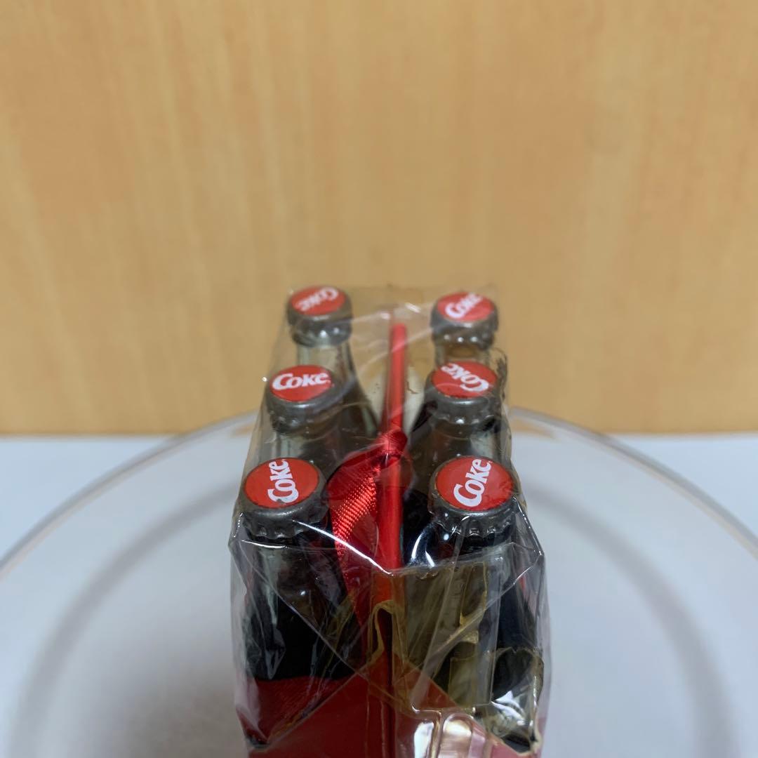 入手困難】【希少】Coca-Cola ミニチュアボトル 6本セット ケース付き
