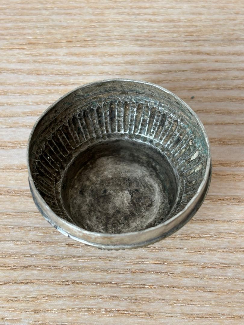 タイ・チェンマイの骨董店で購入した銀製の蓋物 - メルカリ
