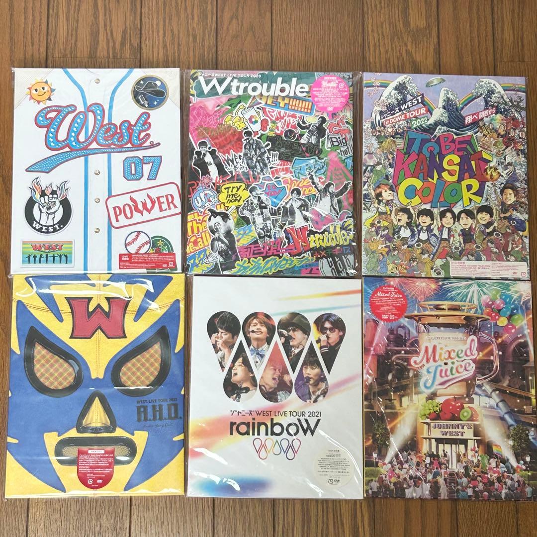 WEST. ジャニーズWEST ライブDVD カレンダー フォトブックまとめ売り ジャニーズWEST ライブDVD まとめ売り - メルカリ